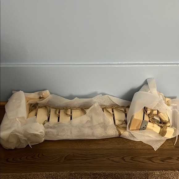 NWT Cat Mod Bridge Wall-Mounted Cat Hammock - Unfinished Wood - Picture 4 of 10